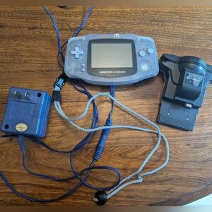Game boy advance console and e reader